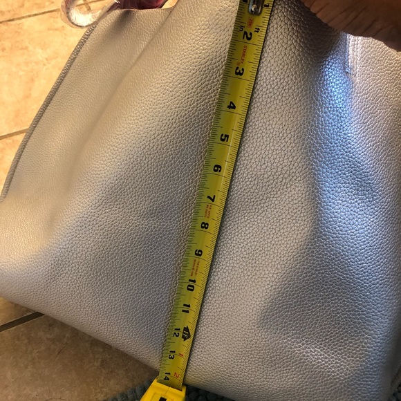 Gray tote bag Reversible - Picture 5 of 5